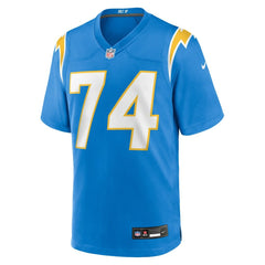 Austin Deculus Los Angeles Chargers Team Game Jersey - Powder Blue - Nike