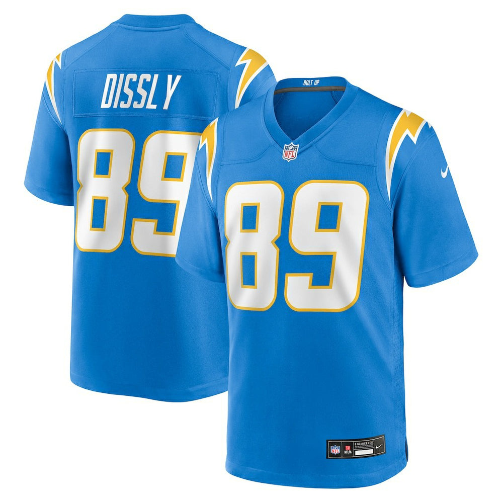 Will Dissly Los Angeles Chargers Team Game Jersey - Powder Blue - Nike