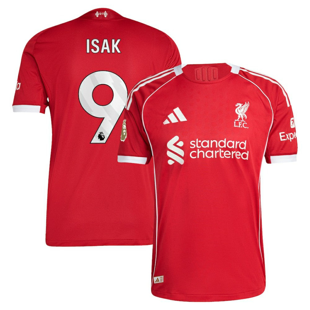 Adidas - Alexander Isak Liverpool 2025/26 Home Player Jersey - Red