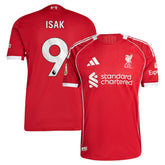 Adidas - Alexander Isak Liverpool 2025/26 Home Player Jersey - Red