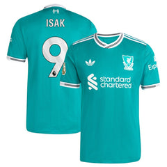 Adidas - Alexander Isak Liverpool 2025/26 Third Player Jersey - Green