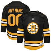 Boston Bruins Youth Home Custom Replica Jersey - Black | NHL near me