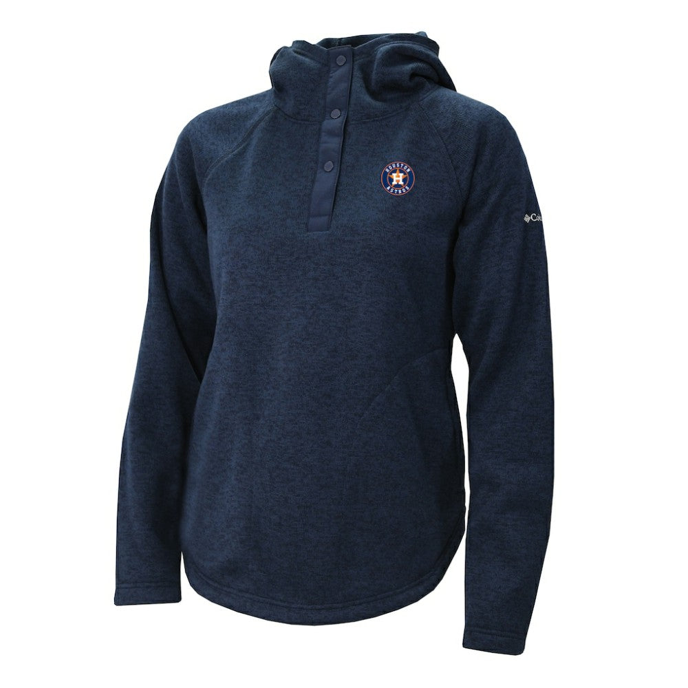 Houston Astros Columbia Women's Half-Snap Pullover Hoodie Near Me