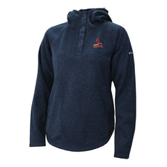 St. Louis Cardinals Columbia Women's Half-Snap Pullover Hoodie Online