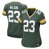 Emanuel Wilson Green Bay Packers Women's Team Game Jersey - Green - Nike