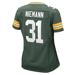 Nick Niemann Green Bay Packers Women's Team Game Jersey - Green - Nike