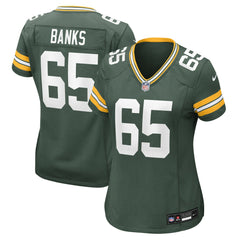 Aaron Banks Green Bay Packers Women's Team Game Jersey - Green - Nike