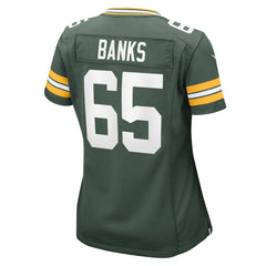 Aaron Banks Green Bay Packers Women's Team Game Jersey - Green - Nike