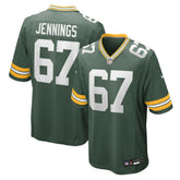 Donovan Jennings Green Bay Packers Team Game Jersey - Green - Nike