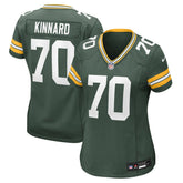 Darian Kinnard Green Bay Packers Women's Team Game Jersey - Green - Nike