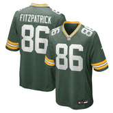 John FitzPatrick Green Bay Packers Team Game Jersey - Green - Nike