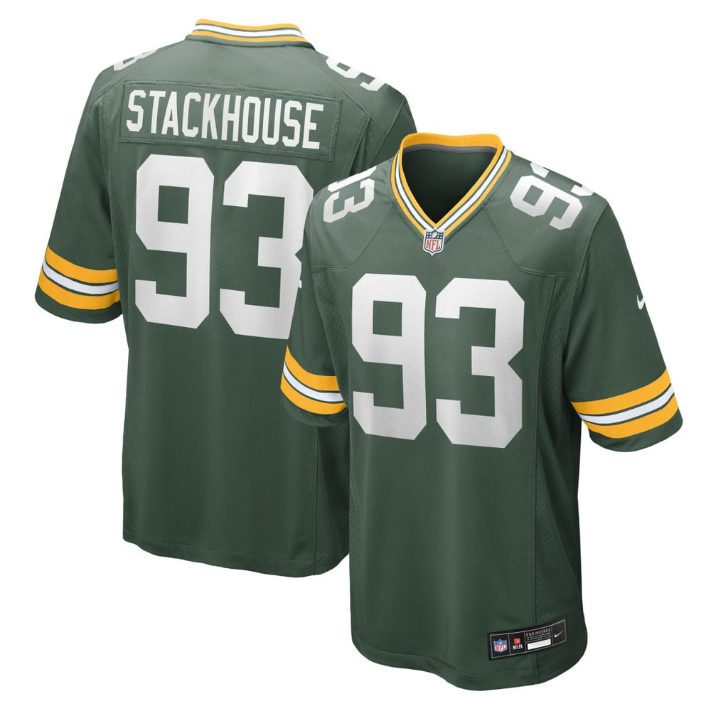 Nazir Stackhouse Green Bay Packers Team Game Jersey - Green - Nike