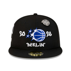 New Era Orlando Magic 2026 NBA Global Games Berlin 59FIFTY Fitted Hat Black