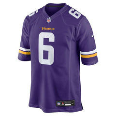 Dwight McGlothern Minnesota Vikings Team Game Jersey - Purple - Nike