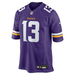 Tai Felton Minnesota Vikings Team Game Jersey - Purple - Nike