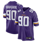 Tyrion Ingram-Dawkins Minnesota Vikings Team Game Jersey - Purple - Nike