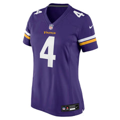 Myles Price Minnesota Vikings Women's Team Game Jersey - Purple - Nike