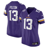 Tai Felton Minnesota Vikings Women's Team Game Jersey - Purple - Nike