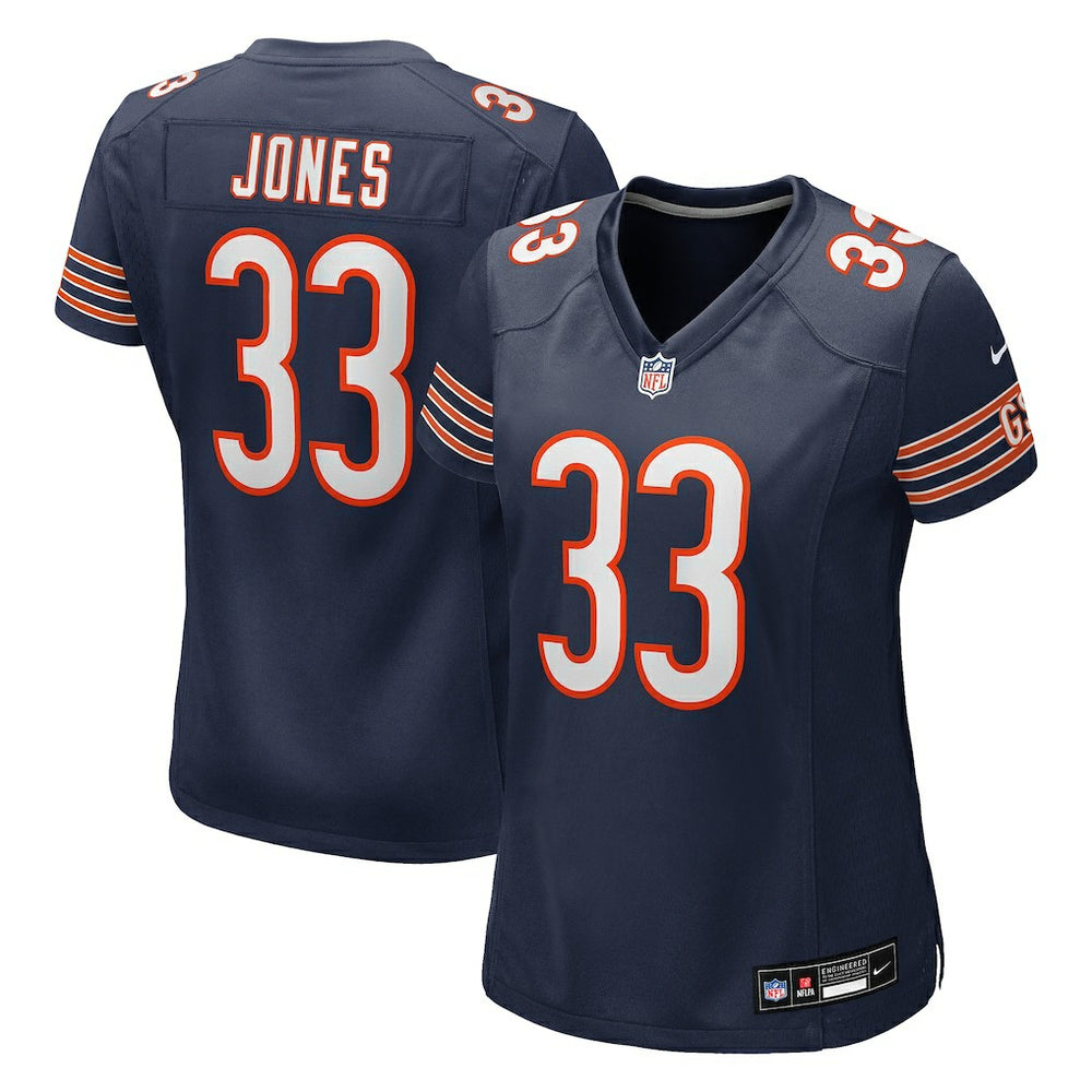 Jaylon Jones Chicago Bears Women's Team Game Jersey - Navy - Nike