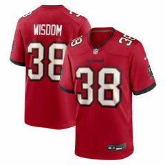Rashad Wisdom Tampa Bay Buccaneers Team Game Jersey - Red - Nike