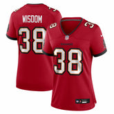 Rashad Wisdom Tampa Bay Buccaneers Women's Team Game Jersey - Red - Nike