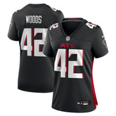 Josh Woods Atlanta Falcons Women's Team Game Jersey - Black - Nike