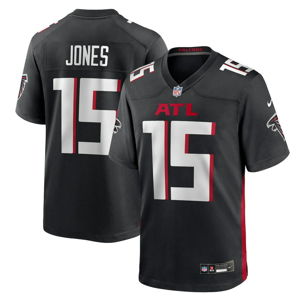 Emory Jones Atlanta Falcons Team Game Jersey - Black - Nike