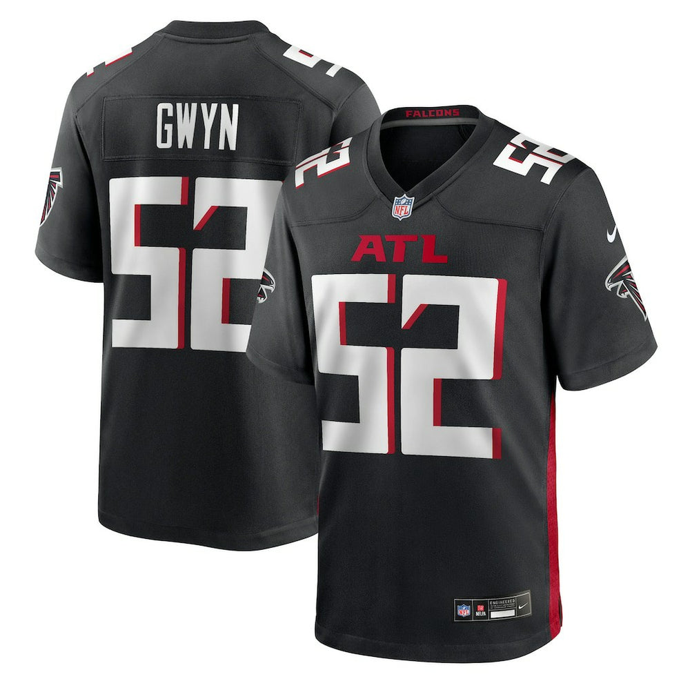 Jovaughn Gwyn Atlanta Falcons Team Game Jersey - Black - Nike