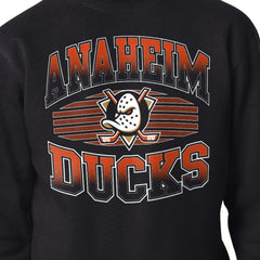 Anaheim Ducks Starter Team Grit Graphic Fleece Pullover Sweatshirt - Black | NHL on sale