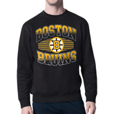 Boston Bruins Starter Team Grit Graphic Fleece Pullover Sweatshirt - Black | NHL online