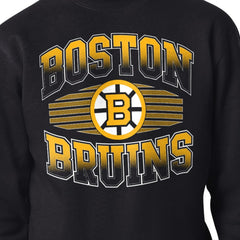 Boston Bruins Starter Team Grit Graphic Fleece Pullover Sweatshirt - Black | NHL online