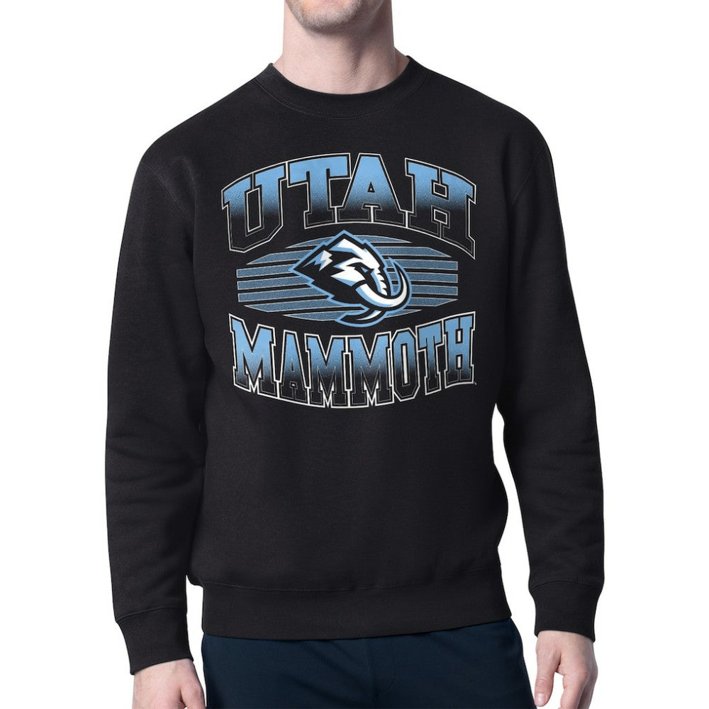 Utah Mammoth Starter Team Grit Graphic Fleece Pullover Sweatshirt - Black | NHL sale