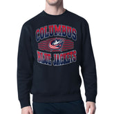 Columbus Blue Jackets Starter Team Grit Graphic Fleece Pullover Sweatshirt - Navy | NHL on sale