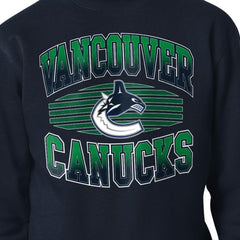 Vancouver Canucks Starter Team Grit Graphic Fleece Pullover Sweatshirt - Navy | NHL discount