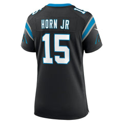 Jimmy Horn Jr Carolina Panthers Women's Team Game Jersey - Black - Nike