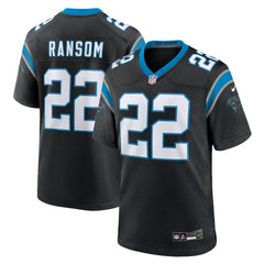 Lathan Ransom Carolina Panthers Team Game Jersey - Black - Nike