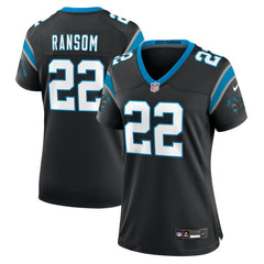 Lathan Ransom Carolina Panthers Women's Team Game Jersey - Black - Nike