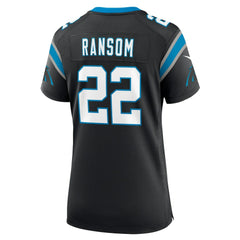 Lathan Ransom Carolina Panthers Women's Team Game Jersey - Black - Nike