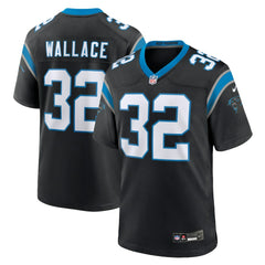 Trevin Wallace Carolina Panthers Team Game Jersey - Black - Nike