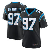 Bobby Brown III Carolina Panthers Team Game Jersey - Black - Nike