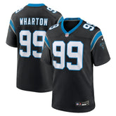 Tershawn Wharton Carolina Panthers Team Game Jersey - Black - Nike
