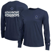 Dallas Cowboys Champion Women's Core Long-Sleeve T-Shirt - Navy - NFL