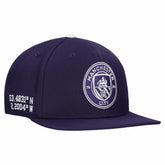 Manchester City Unisex Locale Snapback Hat Purple