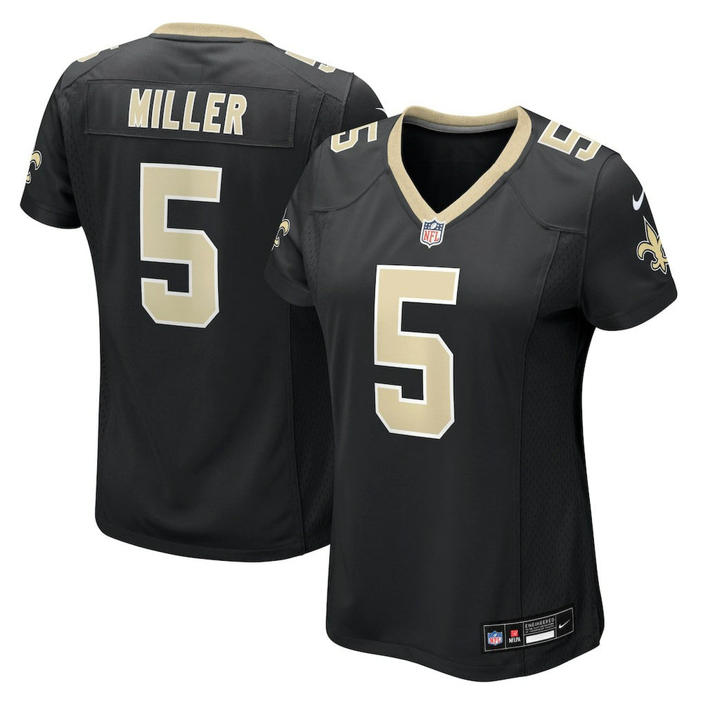 Kendre Miller New Orleans Saints Women's Team Game Jersey - Black - Nike