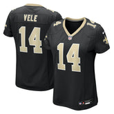 Devaughn Vele New Orleans Saints Women's Team Game Jersey - Black - Nike