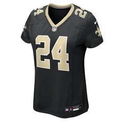 Devin Neal New Orleans Saints Women's Team Game Jersey - Black - Nike