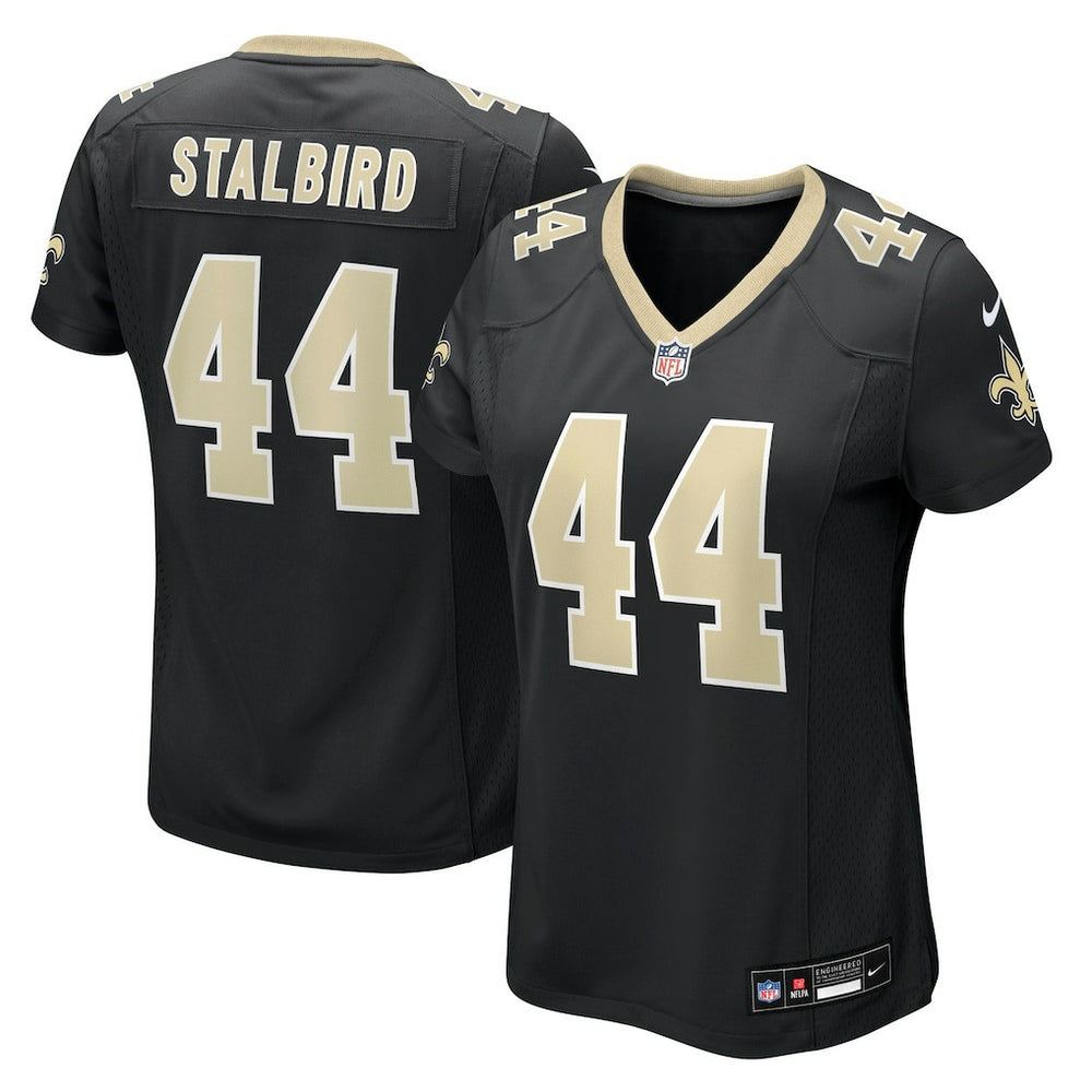 Isaiah Stalbird New Orleans Saints Women's Team Game Jersey - Black - Nike