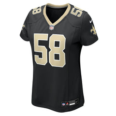 Chris Rumph II New Orleans Saints Women's Team Game Jersey - Black - Nike