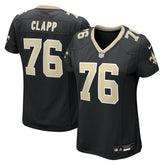Will Clapp New Orleans Saints Women's Team Game Jersey - Black - Nike