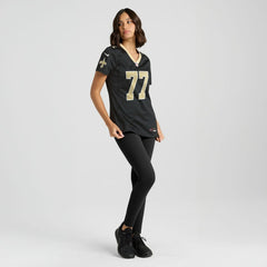 Dillon Radunz New Orleans Saints Women's Team Game Jersey - Black - Nike